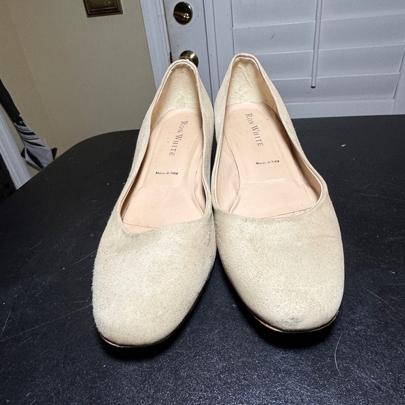 Ron White EUR 38.5 tan suede weatherproof made in Italy - Picture 2 of 12
